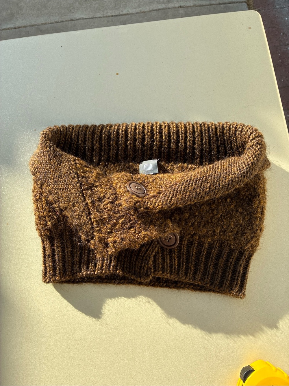 Lilith Made In France Mohair Alpaca Blend Neck Warmer